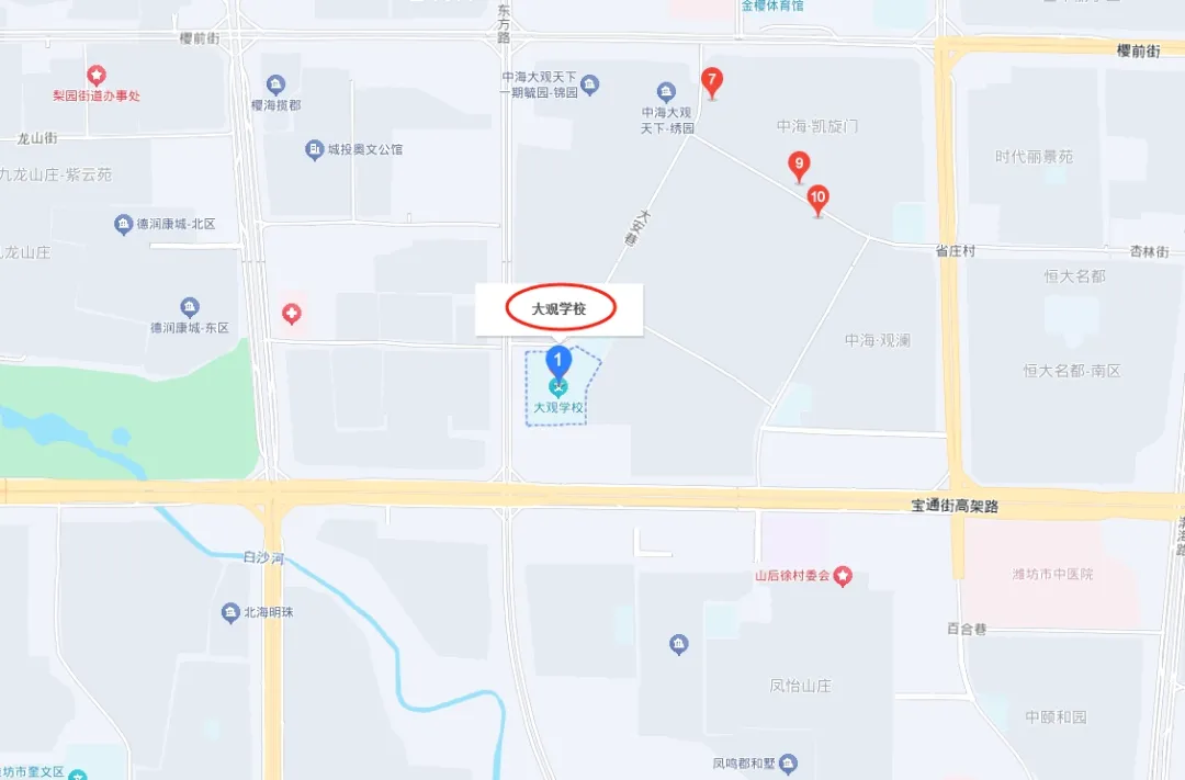 潍坊高新技术产业开发区大观学校