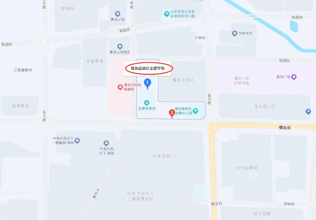 潍坊高新技术产业开发区金樱学校